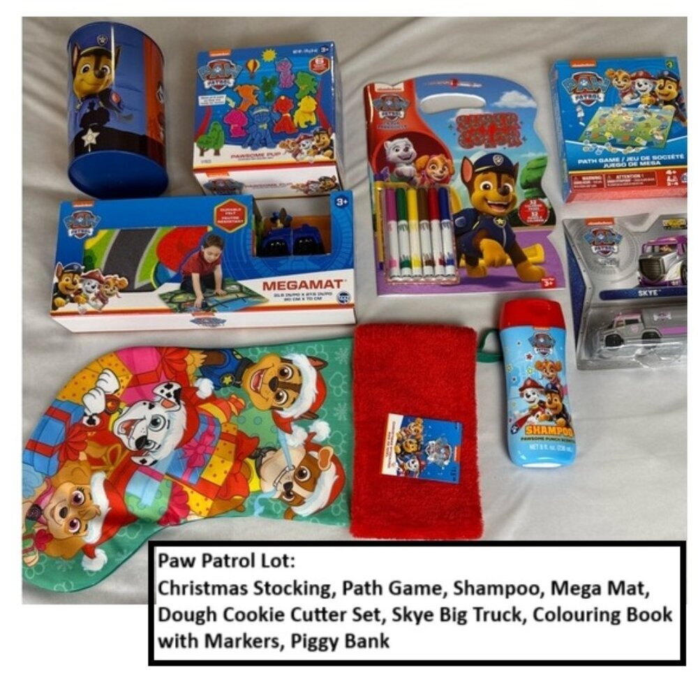 Paw Patrol Adventure Set with Red, Blue, and Green